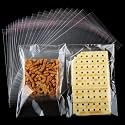 200Pcs Cookie Bags, Self Sealing Cellophane Bags 5x7 Inches, Resealable Treat Bags for Cookies, and Party Favors.
