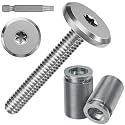 200pcs Hurricane Sidewalk Bolt and Anchor Kit Stainless Steel Shutter Screw