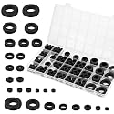 200pcs Rubber Grommet Kit, Hollow Rubber Grommets, 8 Sizes Wire Grommets