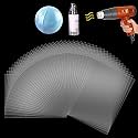 200Pcs Shrink Wrap Bags 6x6 Inches Clear PVC Heat Seal Bags for Soap Sleeve Packaging, Bath Bomb,Shoes,Jars,Gift,Tumbler,Heat Sublimation Film for Homemade DIY Projects