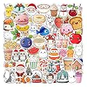 201 Cute Stickers for Girls Kawaii Laptop Vinyl Self-Adhesive Sticker for Adults, Multicolor Stickers for Laptop, Journal, Guitar, Mobile - Waterproof Residue Free (Design 3)