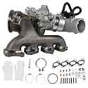 Turbocharger for 2011-2015 Cruze with Complete Installation Kits - Fits 1.4L Cruze Limited 2016, Encore 2013-2021, Sonic 2012-2020, Trax 2013-2021 - A14NET Engines GT1446V - Replaces# 55565353 667-203