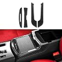 for 2011-2023 Dodge Charger / 2015-2023 Chrysler 300 Accessories Center Armrest Box Cover Decals Carbon Fiber Stickers