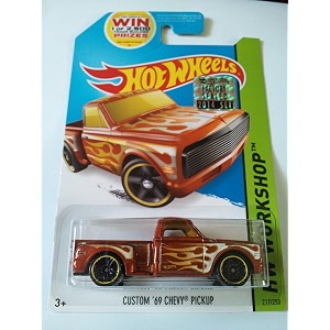 2014 hot wheels factory sealed set exclusive - custom 3969 chevy pickup