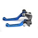 for 2017-2024 Levers WR250F WR 450F 2022 2021 2020 2019 2018 Clutch Brake Pivot Lever Dirt Bike Blue