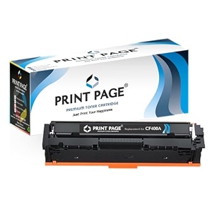 201a toner cartridge compatible for cf400a for color lj pro printers m252 mfp m277 201a - black