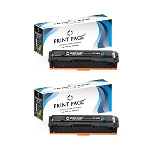 201a toner cartridge compatible for cf400a for color lj pro printers m252 mfp m277 201a - black set of 2