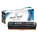 201A Toner Cartridge Compatible for CF400A for Color LJ Pro Printers M252, MFP M277 (201A - Black)