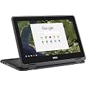 2021 Dell 11.6-inch Convertible 2-in-1 Touchscreen Chromebook, Intel Celeron Processor Up to 2.48GHz, 4GB Ram 16GB SSD, HDMI, Chrome OS (Touchscreen) (Renewed)