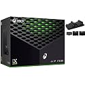 2021 Newest Microsoft Xbox Series X 1TB SSD Video Gaming Console + 1 Wireless Controller, 16GB GDDR6 RAM, 8X Cores Zen 2 CPU Gaming, 4K UHD Blu-Ray, 8K HDR, WiFi + w/MarxsolController Charging Dock (Renewed)