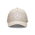 Mercedes AMG Petronas Formula One Team - 2023 Lewis Hamilton Driver Hat - Natural - Unisex - Size: One size