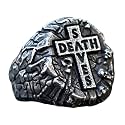 2023 Skull Ring Cool Evil Death Punk Rock Stainless Steel Rings Aly Style Jewelry