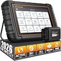 2024 Newest FOXWELL NT809BT Wireless Bidirectional Scan Tool with All System and 30+ Service Resets, OBD2 Scanner Diagnostic Tool