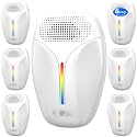 Upgraded Ultrasonic Repeller & Insect Indoor Repeller,Ultrasonic and Repellent for Roach,Rodent,Mouse,Bugs,Mosquito,Mice,Spider,Ant,3 Mode Switching,6 Packs