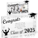 2025 Graduation Money Holder,Acrylic Graduation Gifts Money Cards Envelope Wallet Gifts for Graduates, High School,Graduation Party Favor Supplies
