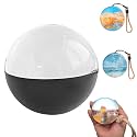 2025 New Crystal Ball Video Player,2.7in 3D Crystal Ball Ultrasound with Electronic Display Sound,Video Sphere,180°Wide-Angle Field of View,for Preserving Beautiful (Size:Regular version,Color:Black)