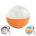 2025 New Crystal Ball Video Player,Video Sphere,Memory Sphere Lamp,2.7in 3D Crystal Ball Ultrasound with Electronic Display Sound,Mobile Transmission of Videos and Pictures,for Christmas(Color:Orange)