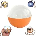 2025 New Crystal Ball Video Player,2.7in 3D Crystal Ball Ultrasound with Electronic Display Sound,Video Sphere,180°Wide-Angle Field of View,for Preserving Beautiful(Size:Upgraded Version,Color:Orange)