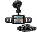 2025 Top Pick: 1080P HD Night Vision 4-Channel Dash Cam, 360° Coverage with Four Lenses