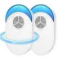 2026 Upgraded Version Ultrasonic Repeller 6 Packs, Indoor Ultrasonic Repellent Insect Defense for Bugs for Roach, Bugs,Pest,Rodent, Mouse, Ant, Mosquito, Mice, Spider (2 Pack)