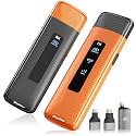 Wireless HDMI Transmitter and Receiver 4K Decode 1080P Output, 2.4G/5G Wireless HDMI Extender, 100Ft/50M Plug&amp;Play, for Streaming Video and Audio to Monitor from PC/Laptop/PS5/iPhone 16 15 14 Pro Max
