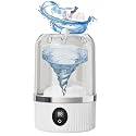 2025 Upgraded Portable Mini Washing Machine For Travel,underwear washer - Deep Clean Socks, Underwear, Baby Clothes, for Home, Apartment, RV -USB Charging (White)