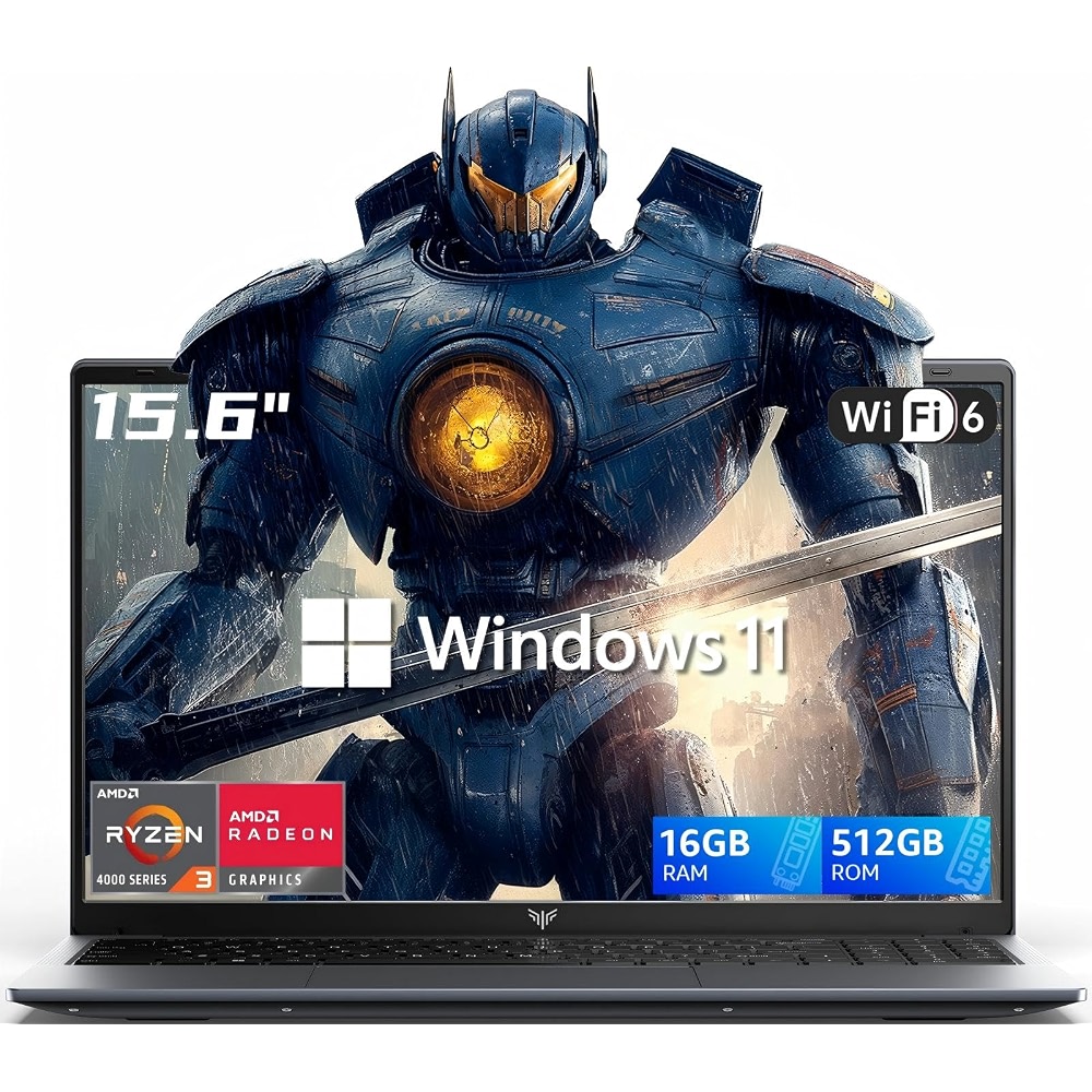 Historical Of Computer 2026 Gaming Laptop with AMD Ryzen 4300U Processor, 15.6 Inch FHD ...
