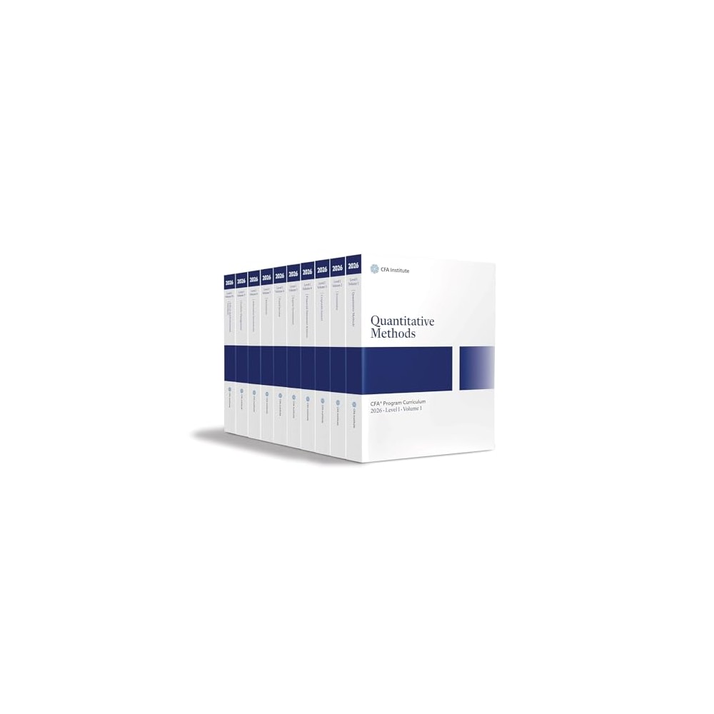 2026 CFA Level 1 Curriculum Books - Complete 10-Book Official Study Set ...