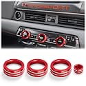 For 2026 Honda Passport / 2026 Pilot Accessories, 4PCS Knob Covers, Red