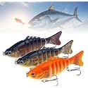 2026 New 3D Swimming Bait for Freshwater &amp; Saltwater, Fishing Gear Attracts Fishing Lures Walleye Trout Bass ，hoehew Upgraded Robotic Fishing Lure