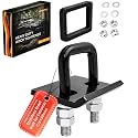 2026 NEW Hitch Tightener 2.5" with Silencer Pad – Universal Anti-Rattle Trailer Hitch Stabilizer Clamp, Heavy Duty Steel Hitch Tightener for Bike Rack, Cargo Carrier, RV, Boat & Trailer Accessories