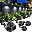 2026 New Led Gutter Lights Solar Outdoor Fence Clip On (#A-White Light,4PC)