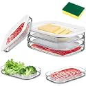 2026 New Multi-layer Food Storage Box with Lid, Deli Meat Container for Fridge, Ham and Cheese Container for Fridge, Stackable Food Storage Boxes with Lid for Cold Cuts, (3 Layer) (3 Layer)
