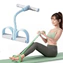 2026 New Pedal Resistance Band with Handle, Sit Up Exercise Equipment, Foot Pedal Resistance Band 6 Tubes, Puller Exercise Bands with Handles