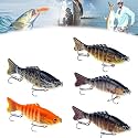 2026 New Robotic Fishing Lurehoehew 3D Swimming Bait for Freshwater & Saltwater, Fishing Gear Attracts Fishing Lures Walleye Trout Bass for Beginners, Amateurs and Professionals