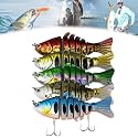 2026 New Robotic Fishing Lurehoehew 3D Swimming Bait for Freshwater & Saltwater, Fishing Gear Attracts Fishing Lures Walleye Trout Bass for Beginners, Amateurs and Professionals