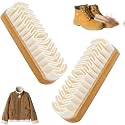 2026 New Suede Shoe Brush and Eraser,Rubber Shoe Brush, Suede Cleaning Brush for Shoes, Bags, Jacket, Purse, Sofa,Soft Suede Shoe Brush Cleaner