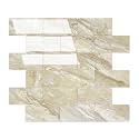 2026 New Upgrade Peel and Stick Backsplash Tile, Peel and Stick 11.34" X 11.57" Wall Tile for Kitchen, Bathroom, Fireplace, Laundry (Polished Beige, 5 Packs)