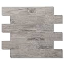 2026 New Upgrade Peel and Stick Backsplash Tile, Peel and Stick 11.34" X 11.57" Wall Tile for Kitchen, Bathroom, Fireplace, Laundry (Grey Rustic, 20 Packs)