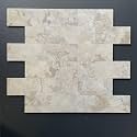2026 New Upgrade Peel and Stick Backsplash Tile, Peel and Stick 11.34" X 11.57" Wall Tile for Kitchen, Bathroom, Fireplace, Laundry (Buff Stone, 20 Packs)