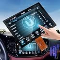 2026 NEW Upgraded Gel-Free 8.4" UConnect 4C UAQ Screen Radio Navigation with Mounting Tool Replacement Compatible Fit for Dodge RAM Jeep Chrysler 2017-2021 Replace OEM # LA084X01(SL)(02)