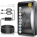 2026 Smart TV Antenna Indoor, 6000+ Miles Range for Local HD Channels