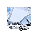 2PCS Nano Ice Crystal Sunshade Roof for Tesla Model Y Juniper 2025-2027 Accessories, [Sag-Free &amp; No-Gap] 3-Gen Gray Heat Insulation Foldable Window Sunroof Shading Blocker Cover with Storage Bag