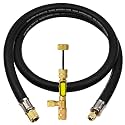 2026 Upgraded 1/2" HVAC Vacuum Hose Evacuation Kit