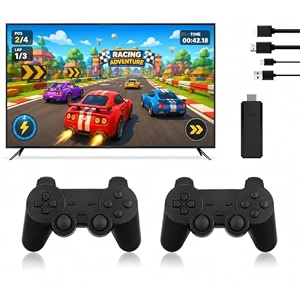 2026 upgraded 4k tv video game gaming system plug amp play video tv games hd with wireless 2 controllers for menwomengirlsboys 2026