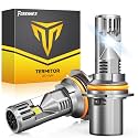 2026 Upgraded 9007/HB5 Light Bulbs Hi/Low Beam 100000LM 1500% Brighter 6500K Cool White, 1:1 9007 Headlight Bulb Retainers Mini Size 70K+ Hours Lifespan with Cooling Fan Plug & Play, Canbus Ready