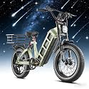 2026 Version Eahora Juliet/Juliet Pro 2 1200W/5400W Dual Motor Electric Bike for Adults 43MPH 60V 70Ah Battery 200Miles Long Range Ebike Full Suspension Electric Bicycle for Commuting