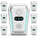 (2026 Upgraded) Ultrasonic Pest Indoor Repeller - Stronger Driving Force, Repellent for Mouse, Mice, Rats, Roaches, Ants, Spiders, Bugs, Plug-in Control Device, 3 Mode Switching (6 Pack)