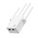 2026 WiFi Extender Signal Booster for Home, 10X Faster New Wireless Long Range Amplifier, Covers up to 13888 sq.ft, WiFi Repeater with Ethernet Port & EasyMesh, Easy Setup