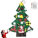 2027 New Montessori Felt Christmas Tree for Toddlers with Lights，G